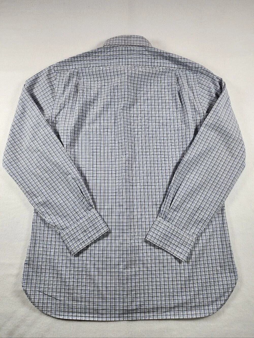 Polo Ralph Lauren Men's M Blue Plaid Cotton Stretch Button Down Shirt